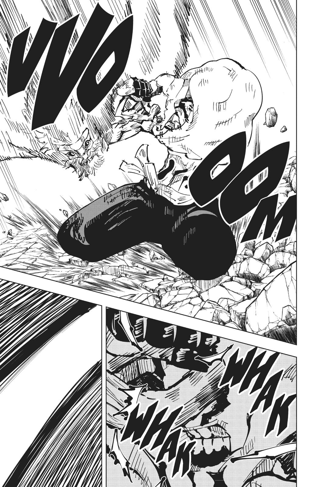 Jujutsu Kaisen Manga Chapter 45 page 14 - Sage scene