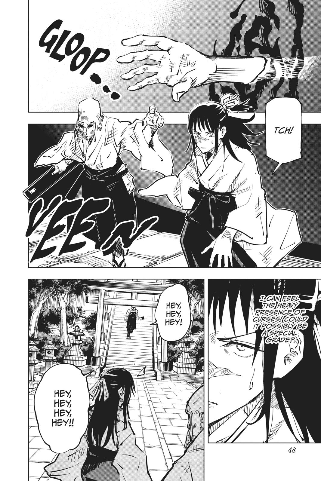 Jujutsu Kaisen Manga Chapter 46 page 2 - Time scene