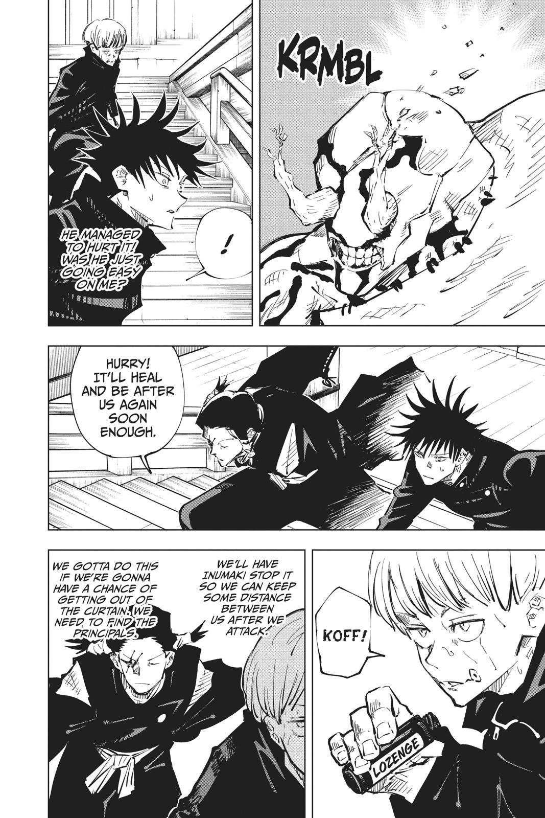 Jujutsu Kaisen Manga Chapter 46 page 8 - Time scene