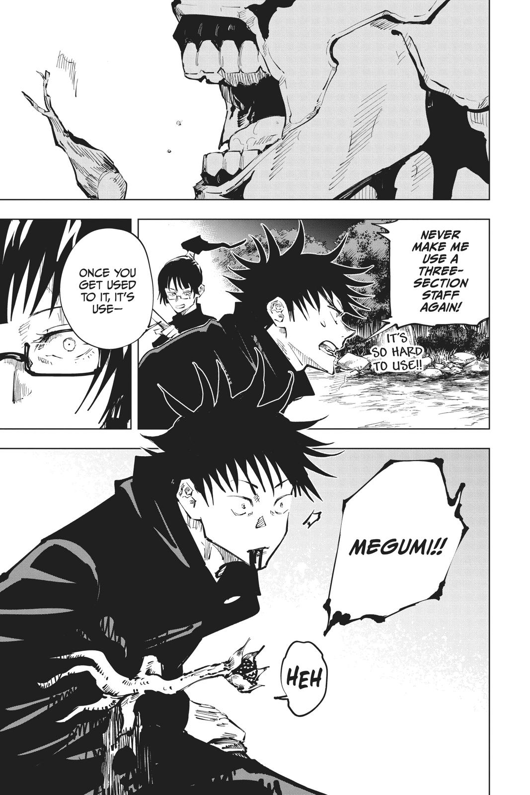 Jujutsu Kaisen Manga Chapter 47 page 10 - Cursed Tools scene