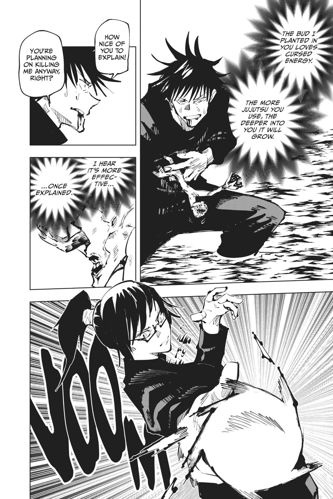 Jujutsu Kaisen Manga Chapter 47 page 13 - Cursed Tools scene