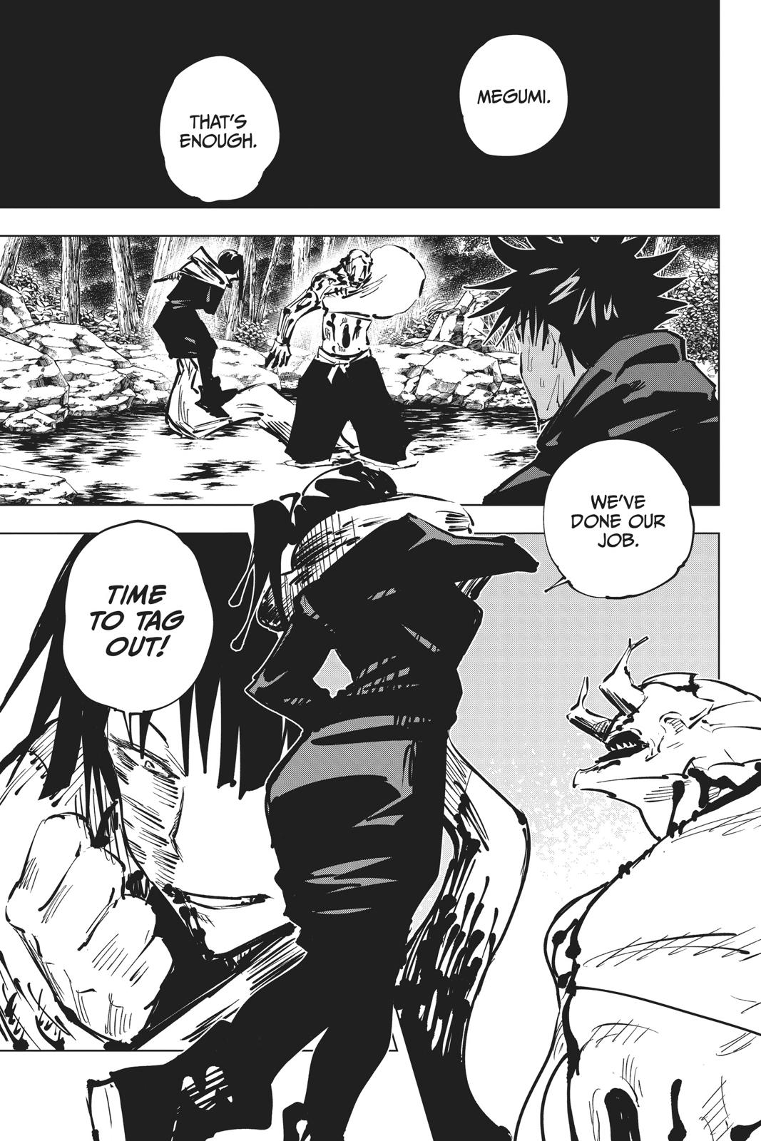 Jujutsu Kaisen Manga Chapter 47 page 16 - Cursed Tools scene