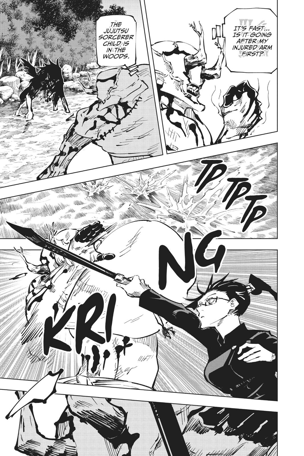 Jujutsu Kaisen Manga Chapter 47 page 6 - Cursed Tools scene