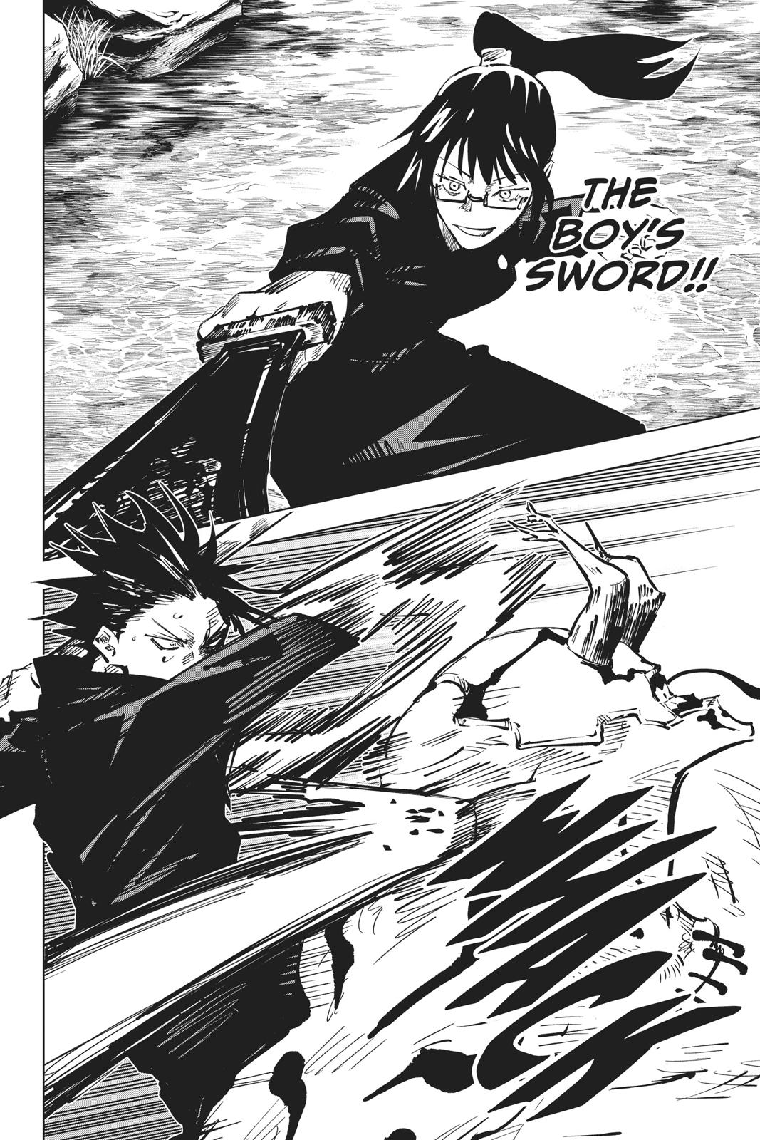 Jujutsu Kaisen Manga Chapter 47 page 7 - Cursed Tools scene