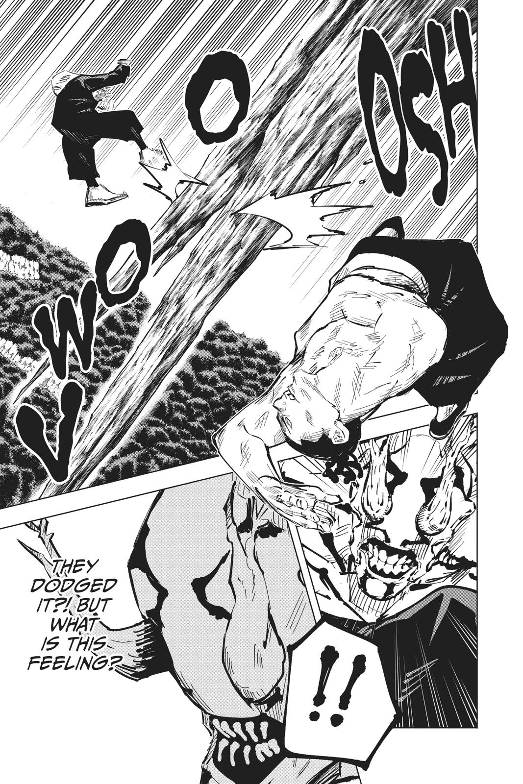 Jujutsu Kaisen Manga Chapter 49 page 15 - Constrained scene