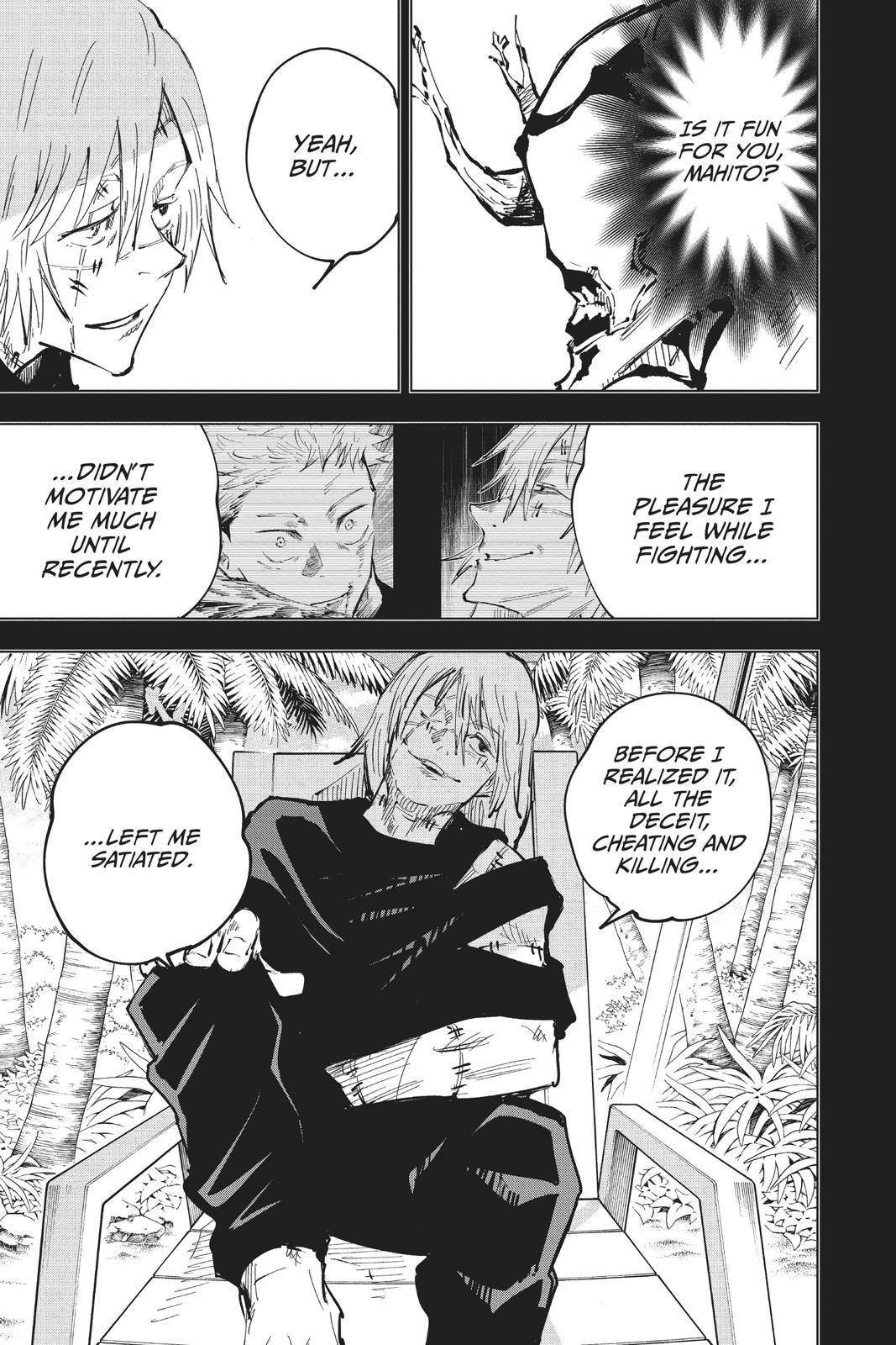 Jujutsu Kaisen Manga Chapter 49 page 17 - Constrained scene