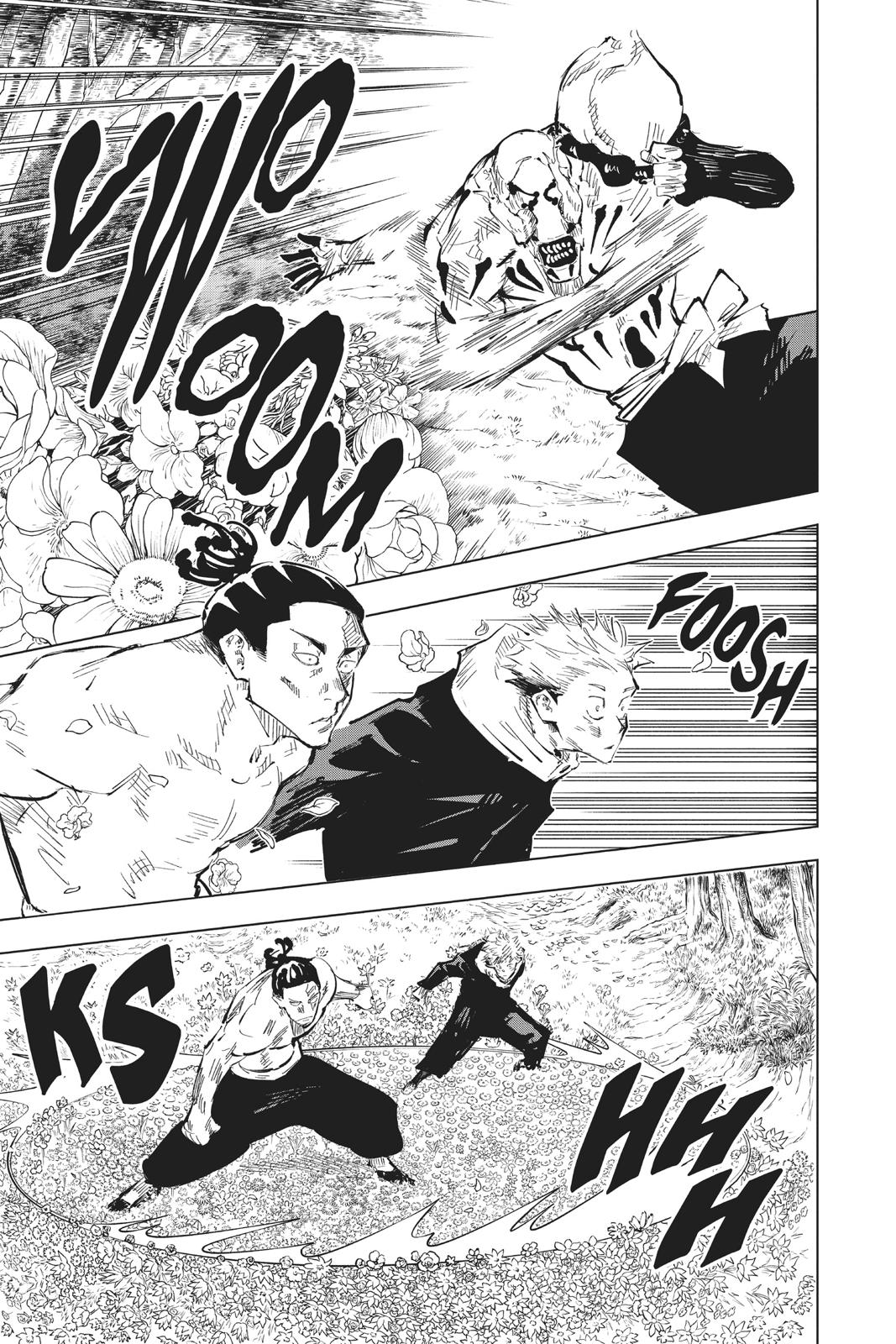 Jujutsu Kaisen Manga Chapter 49 page 19 - Constrained scene