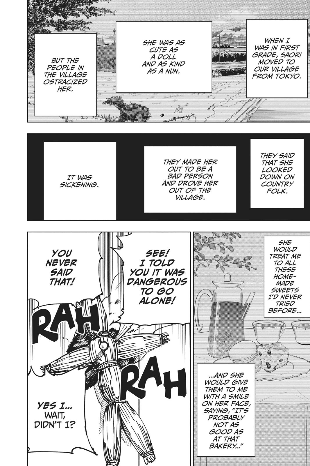 Jujutsu Kaisen Manga Chapter 5 page 14 - Start scene