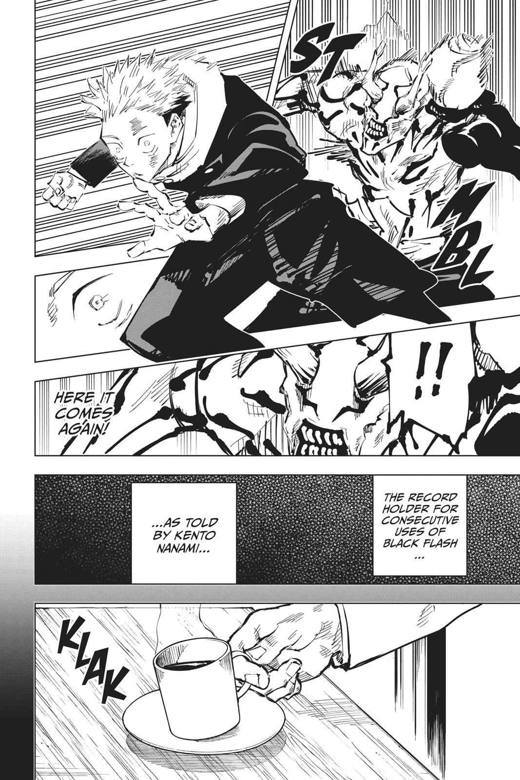 Jujutsu Kaisen Manga Chapter 50 page 13 - Feeling scene