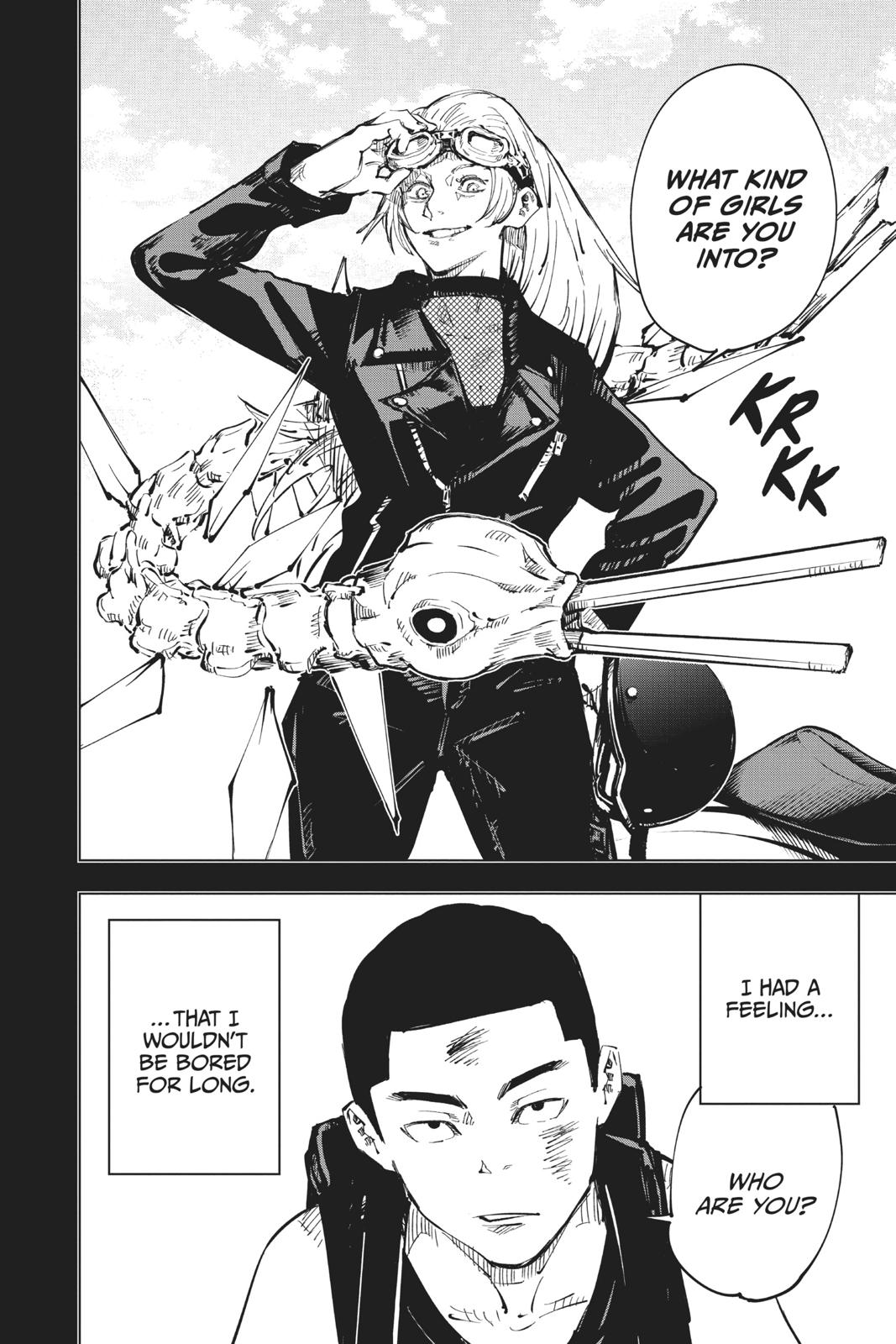 Jujutsu Kaisen Manga Chapter 50 page 2 - Feeling scene