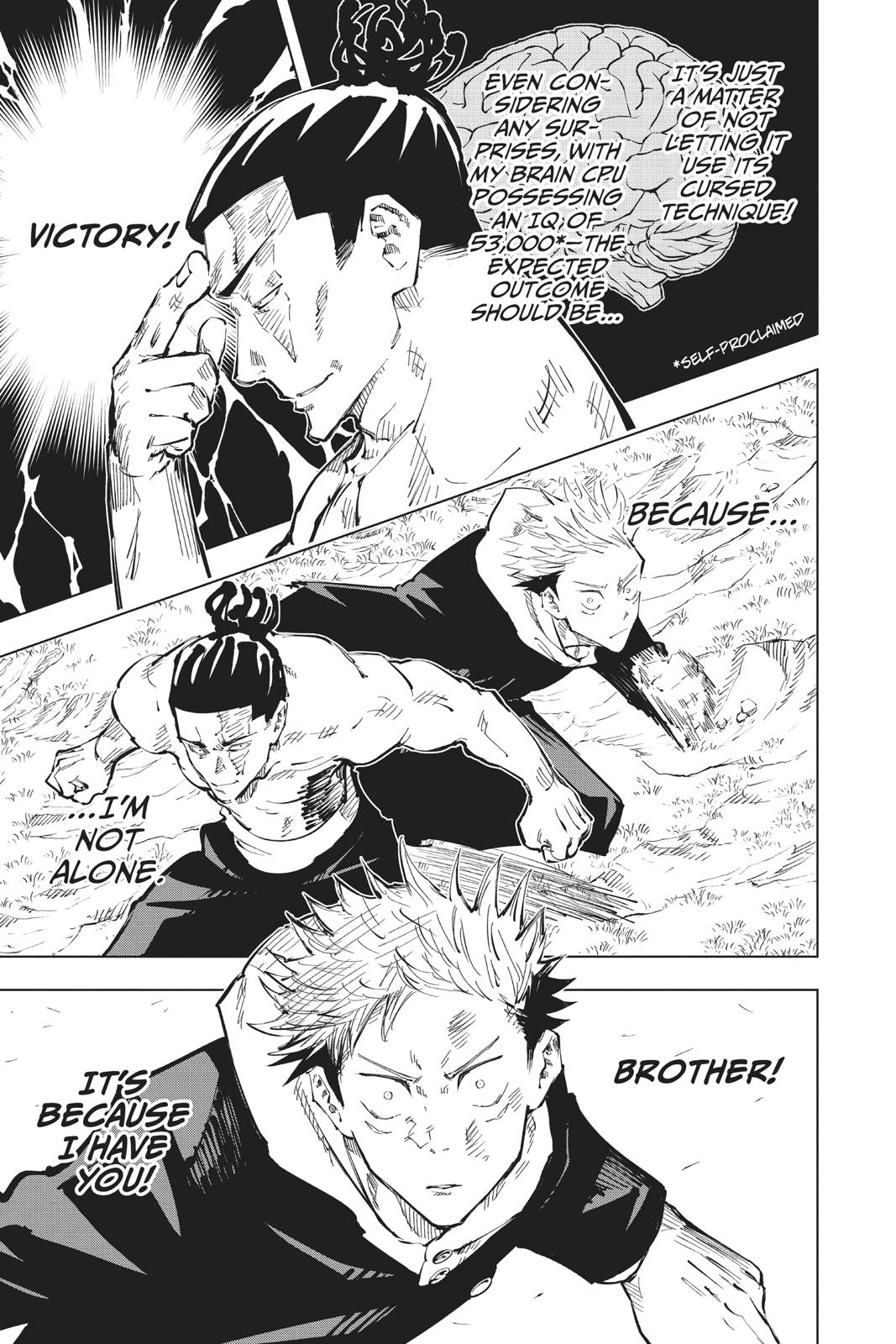 Jujutsu Kaisen Manga Chapter 50 page 5 - Feeling scene