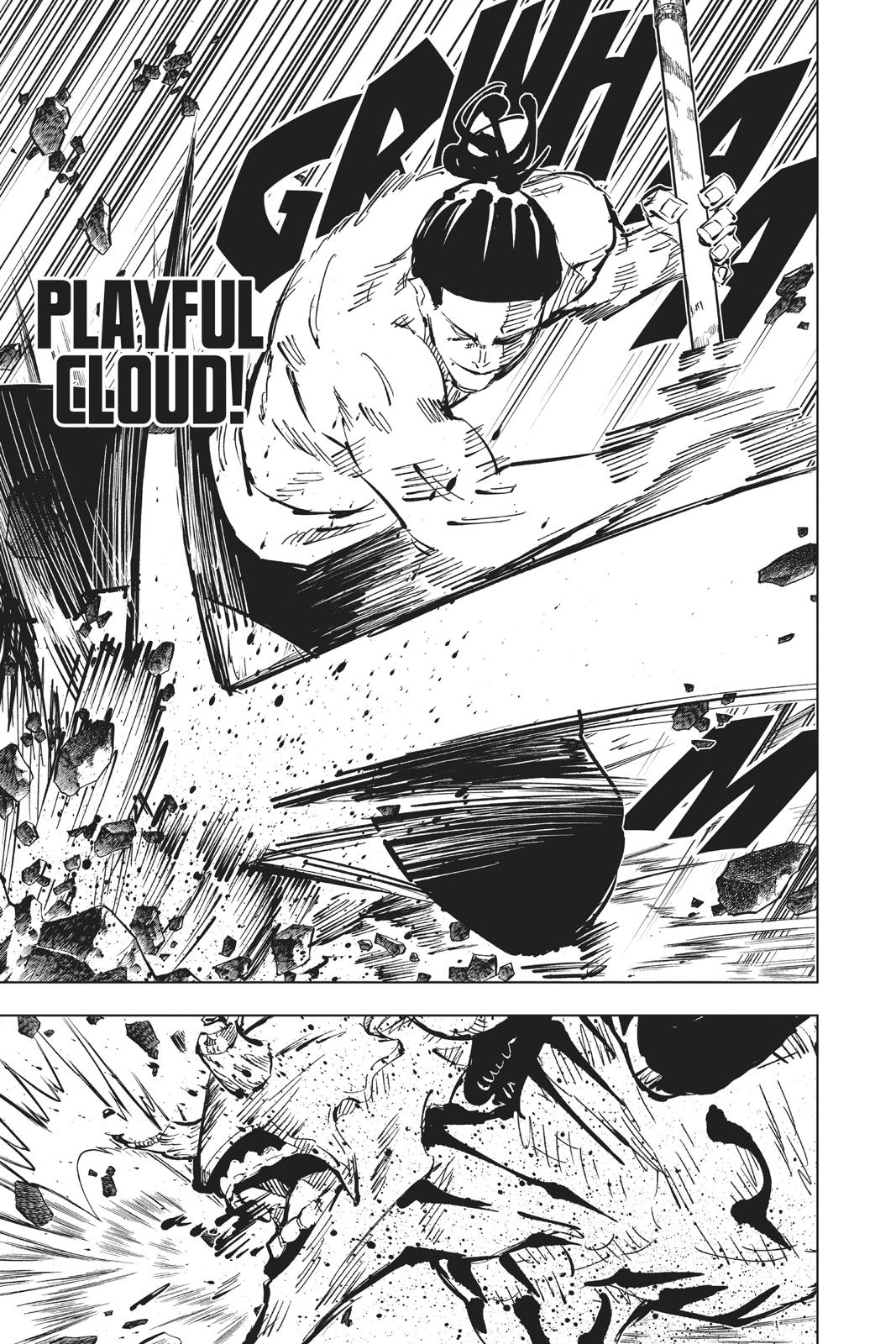 Jujutsu Kaisen Manga Chapter 51 page 14 - A Flower Offering scene