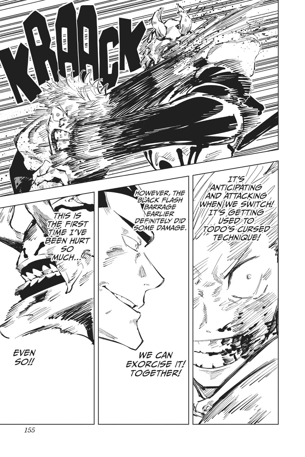 Jujutsu Kaisen Manga Chapter 51 page 4 - A Flower Offering scene