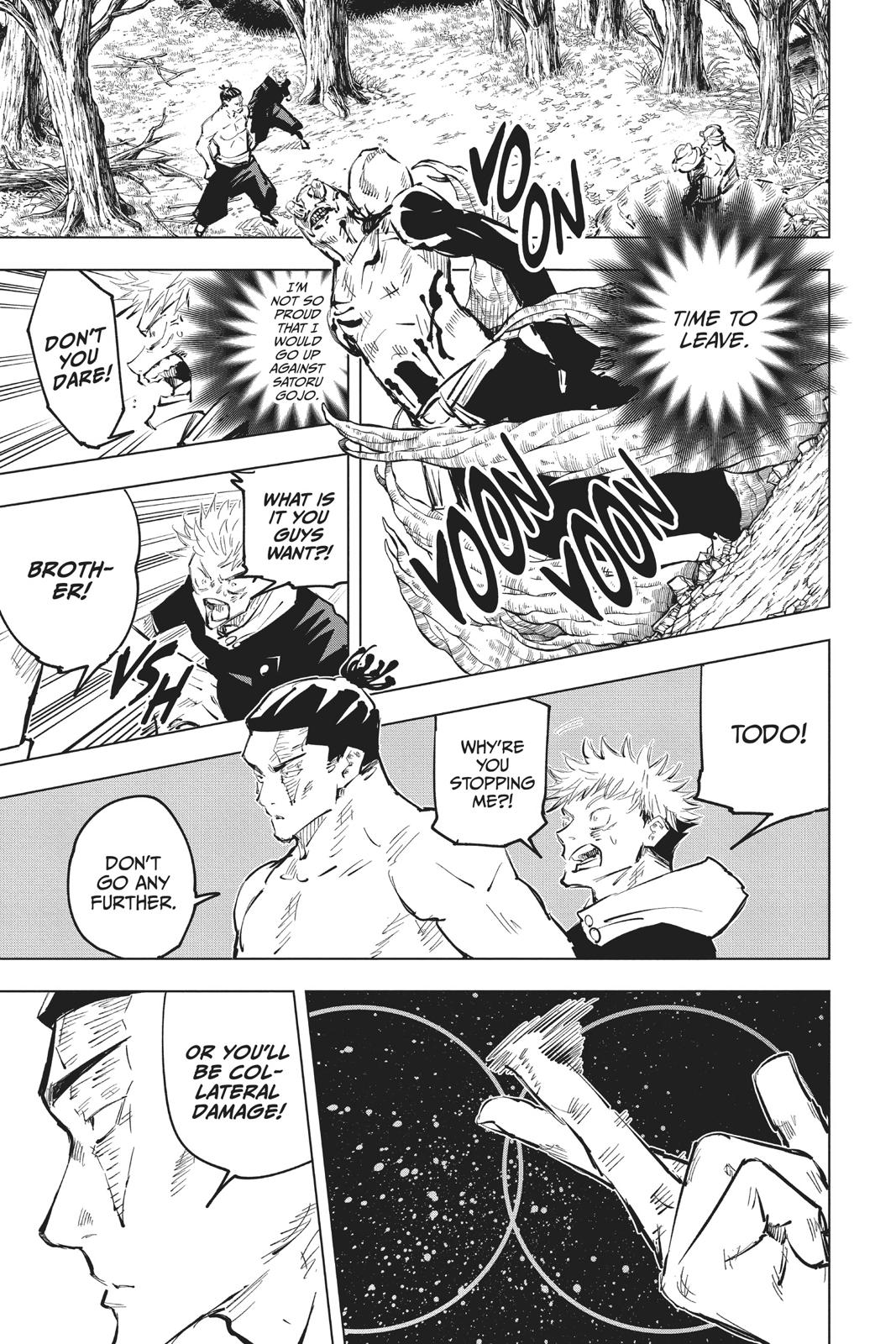 Jujutsu Kaisen Manga Chapter 52 page 14 - Nonstandard scene