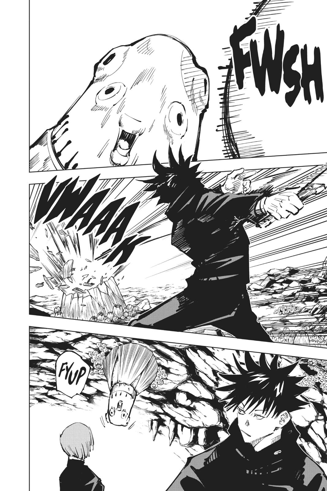 Jujutsu Kaisen Manga Chapter 57 page 6 - The Origin of Obedience, Part 3 scene