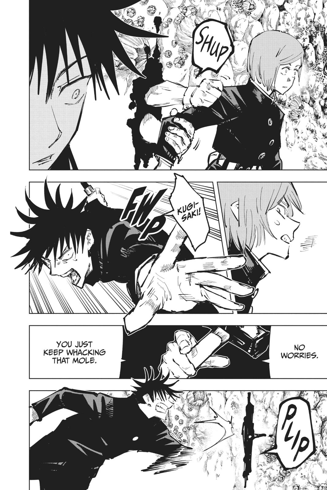 Jujutsu Kaisen Manga Chapter 57 page 8 - The Origin of Obedience, Part 3 scene