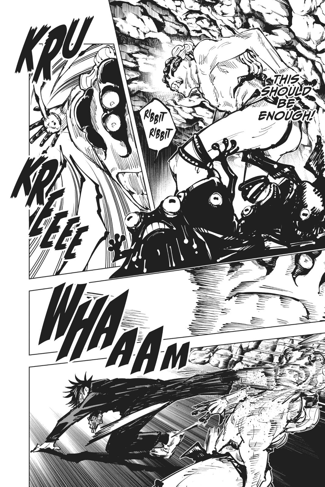 Jujutsu Kaisen Manga Chapter 58 page 15 - The Origin of Obedience, Part 4 scene