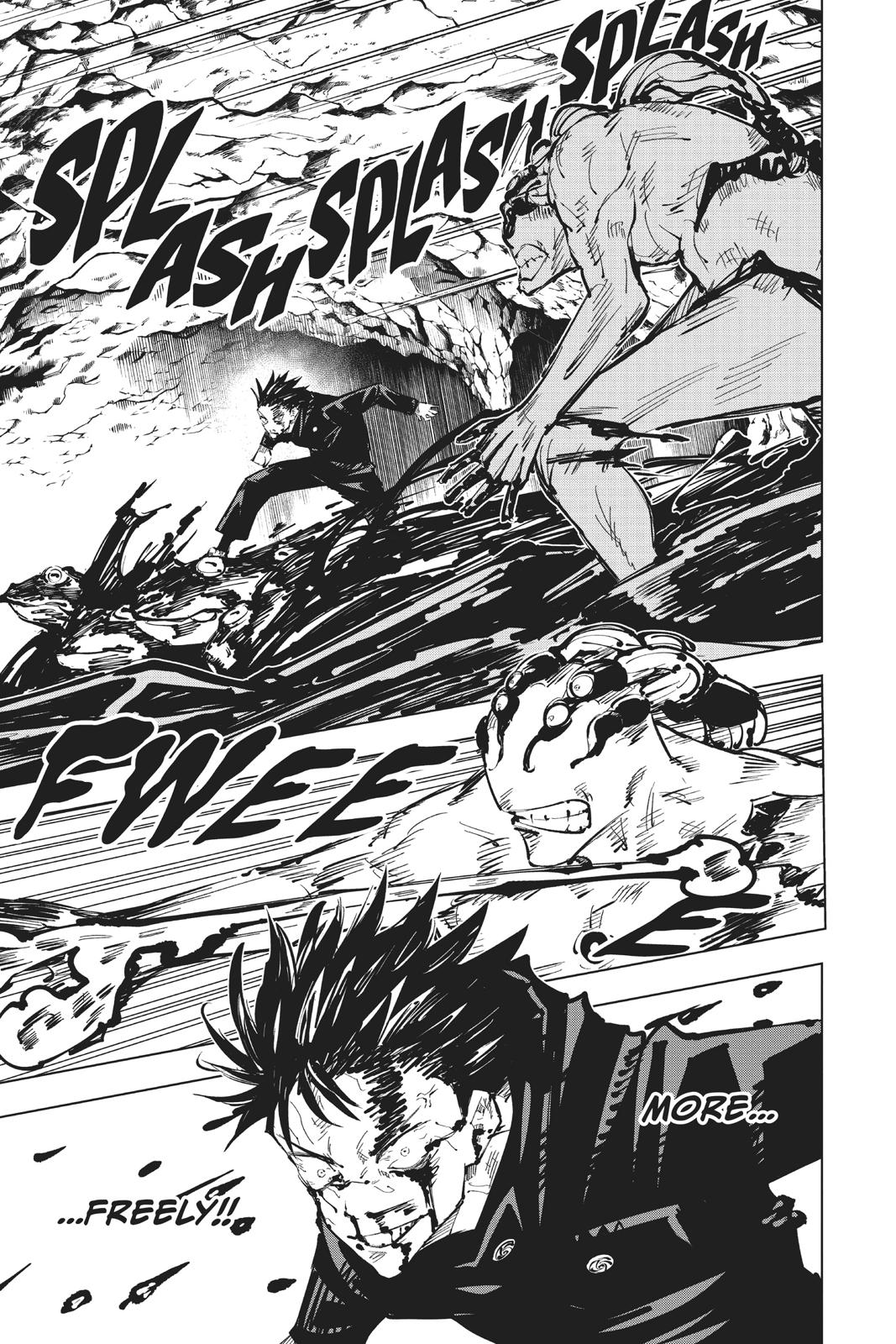 Jujutsu Kaisen Manga Chapter 58 page 16 - The Origin of Obedience, Part 4 scene