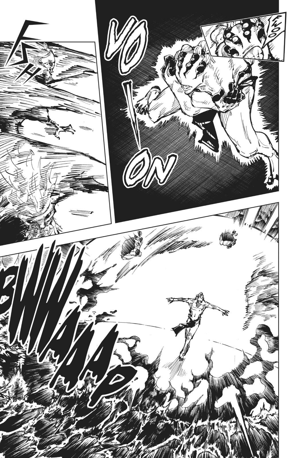 Jujutsu Kaisen Manga Chapter 58 page 18 - The Origin of Obedience, Part 4 scene