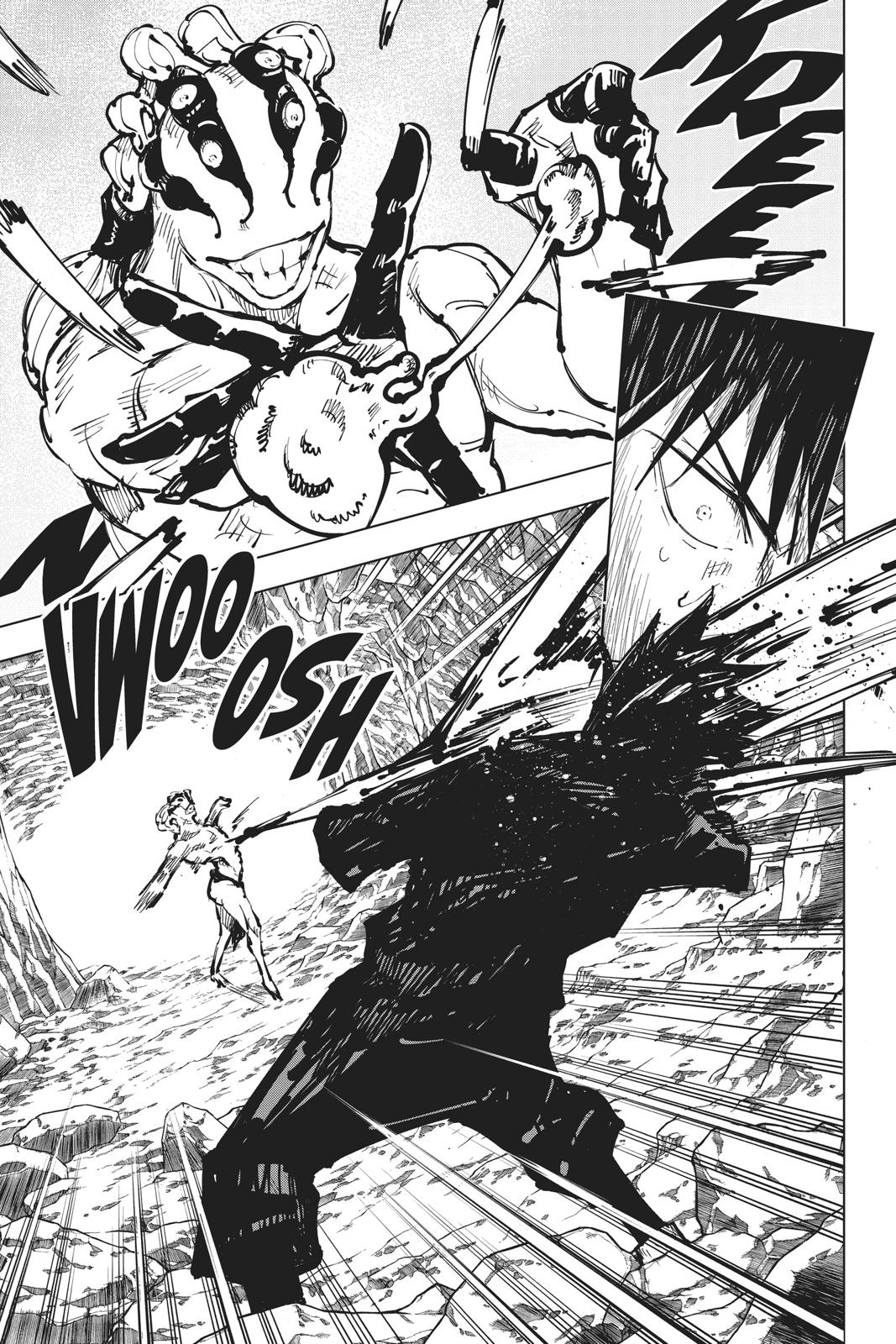 Jujutsu Kaisen Manga Chapter 58 page 3 - The Origin of Obedience, Part 4 scene