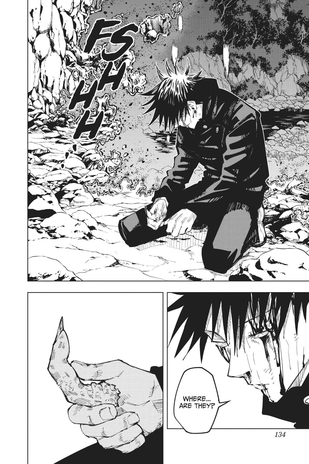 Jujutsu Kaisen Manga Chapter 59 page 2 - The Origin of Obedience, Part 5 scene