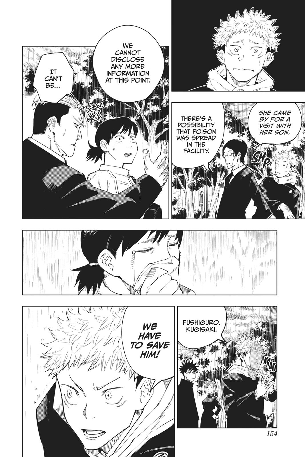 Jujutsu Kaisen Manga Chapter 6 page 4 - Fearsome Womb scene