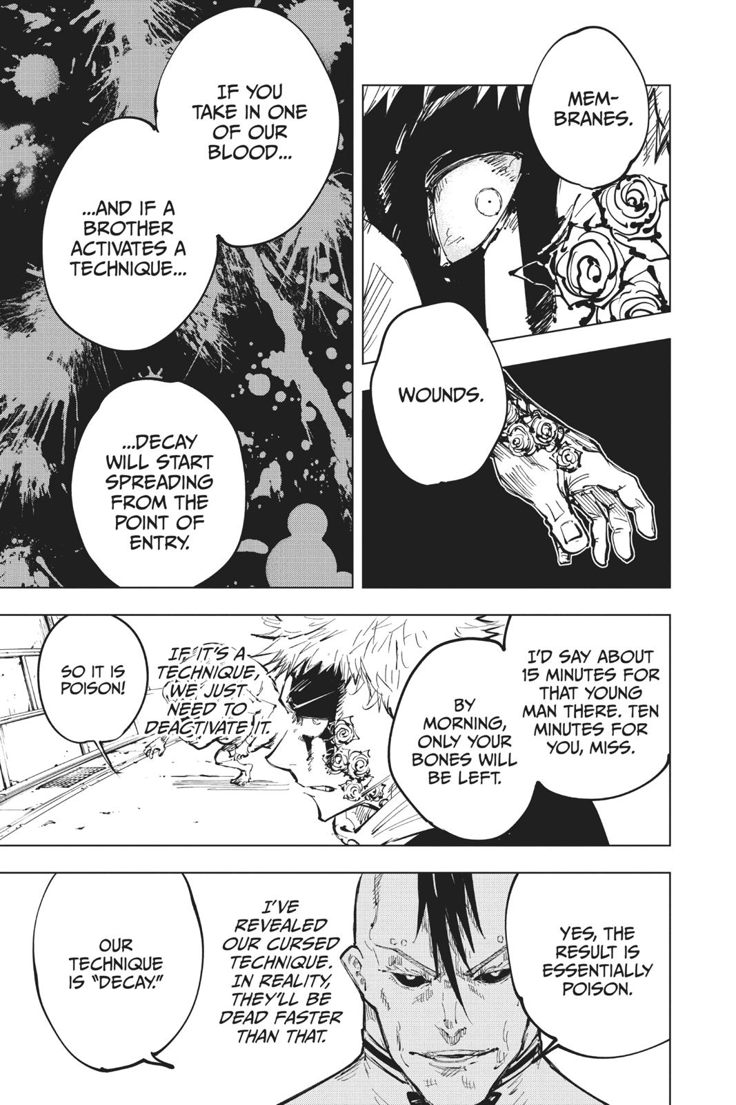 Jujutsu Kaisen Manga Chapter 60 page 11 - The Origin of Obedience, Part 6 scene