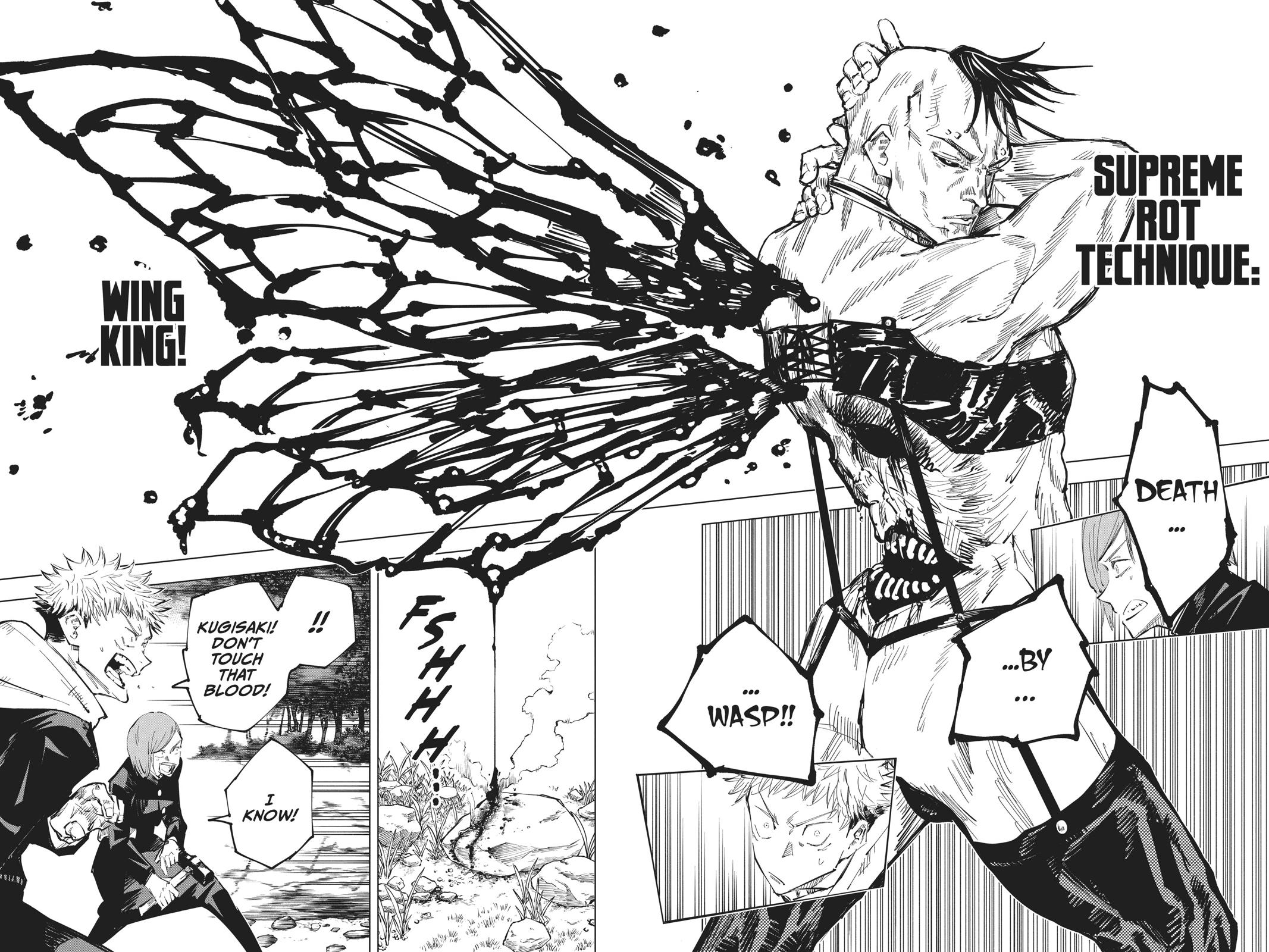 Jujutsu Kaisen Manga Chapter 60 page 2 - The Origin of Obedience, Part 6 scene