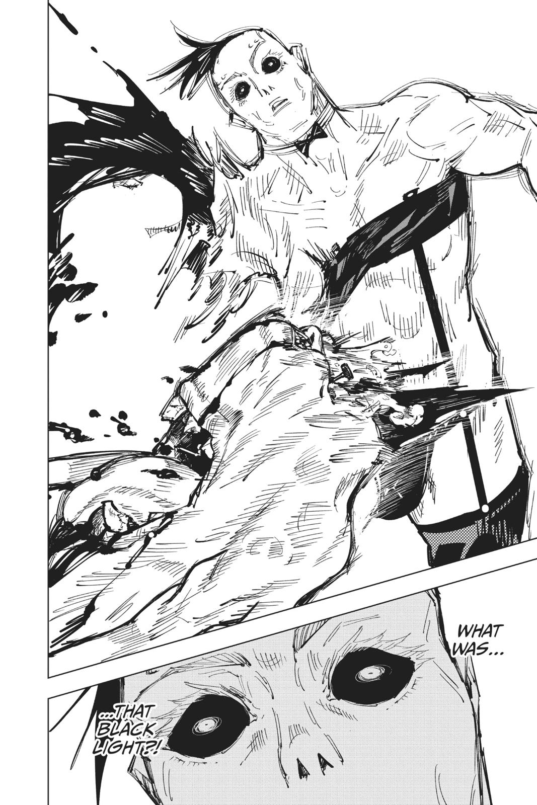 Jujutsu Kaisen Manga Chapter 61 page 14 - The Origin of Obedience, Part 7 scene