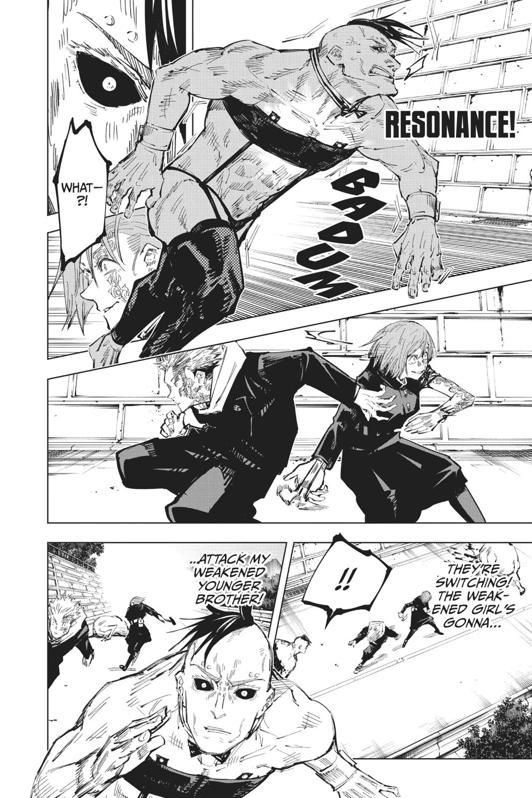 Jujutsu Kaisen Manga Chapter 61 page 7 - The Origin of Obedience, Part 7 scene