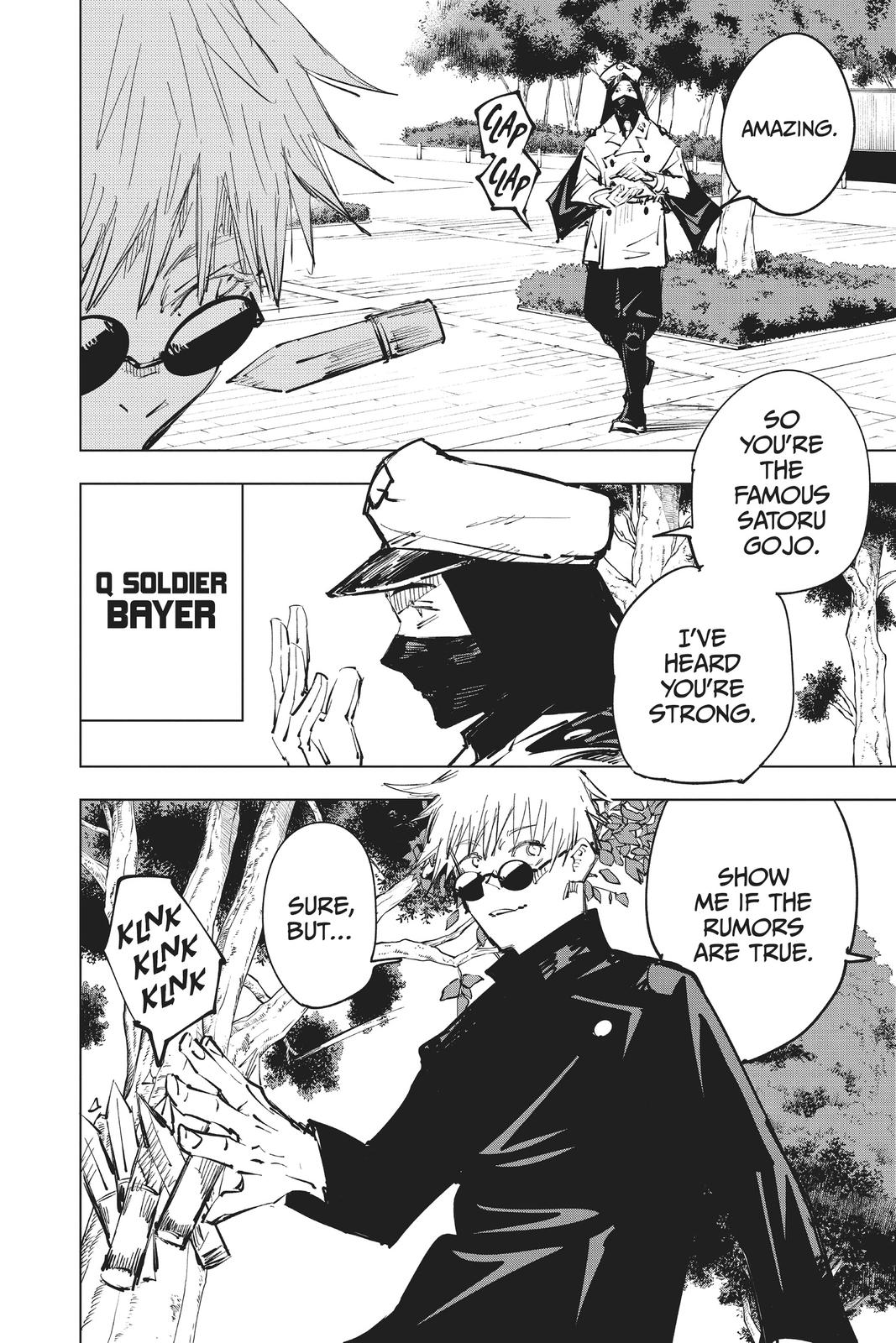 Jujutsu Kaisen Manga Chapter 66 page 16 - Hidden Inventory, Part 2 scene
