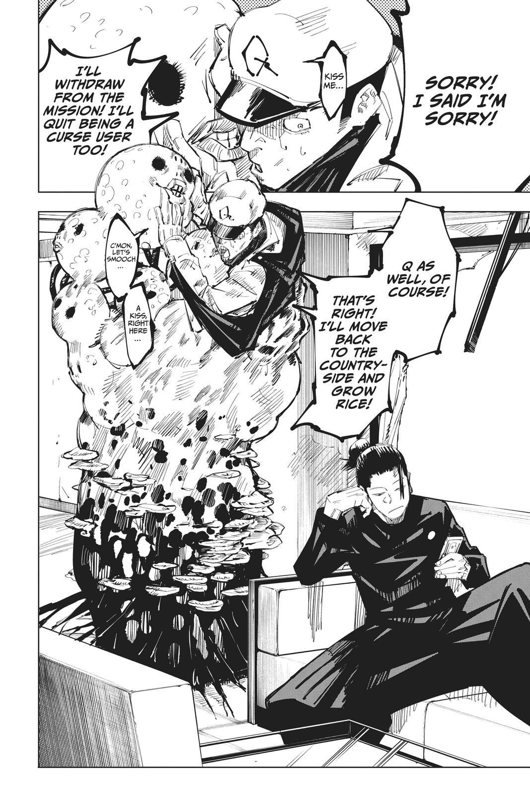 Jujutsu Kaisen Manga Chapter 67 page 2 - Hidden Inventory, Part 3 scene