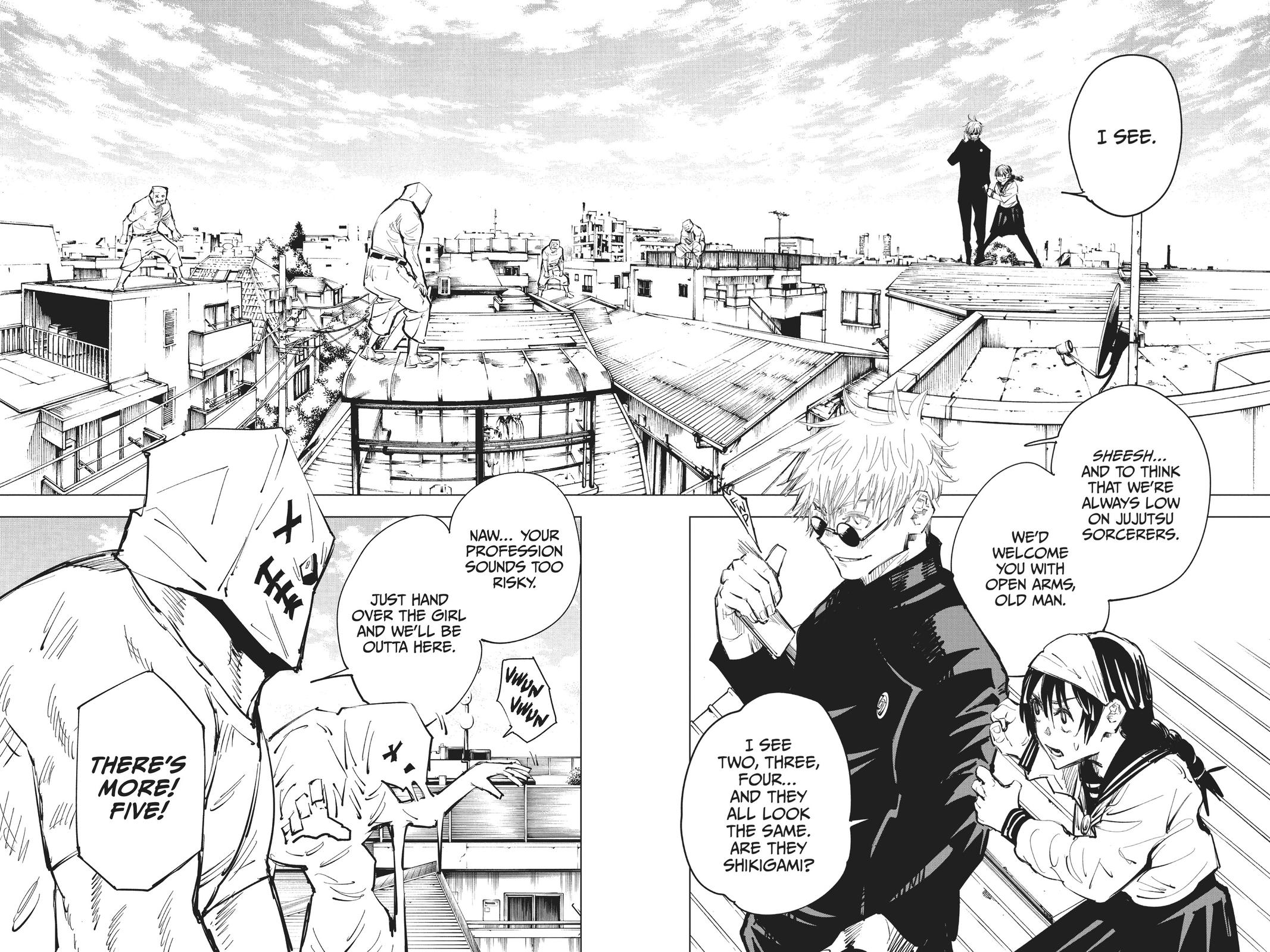 Jujutsu Kaisen Manga Chapter 69 page 10 - Hidden Inventory, Part 5 scene