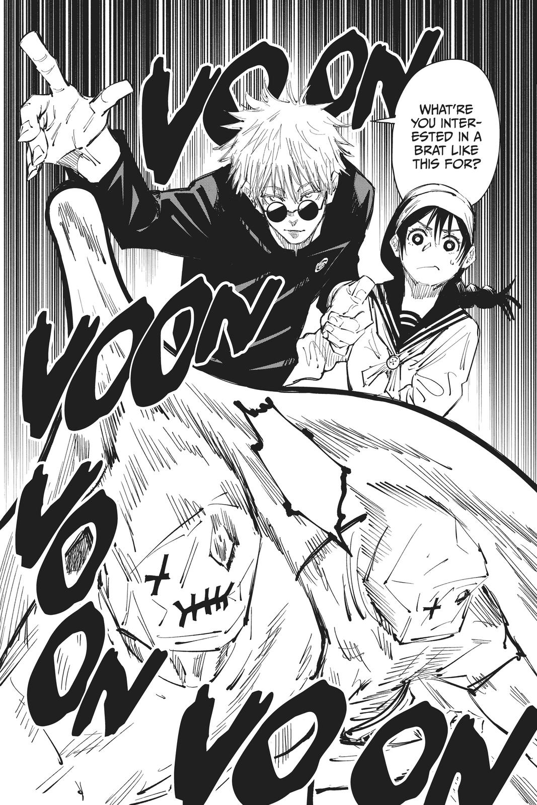 Jujutsu Kaisen Manga Chapter 69 page 11 - Hidden Inventory, Part 5 scene