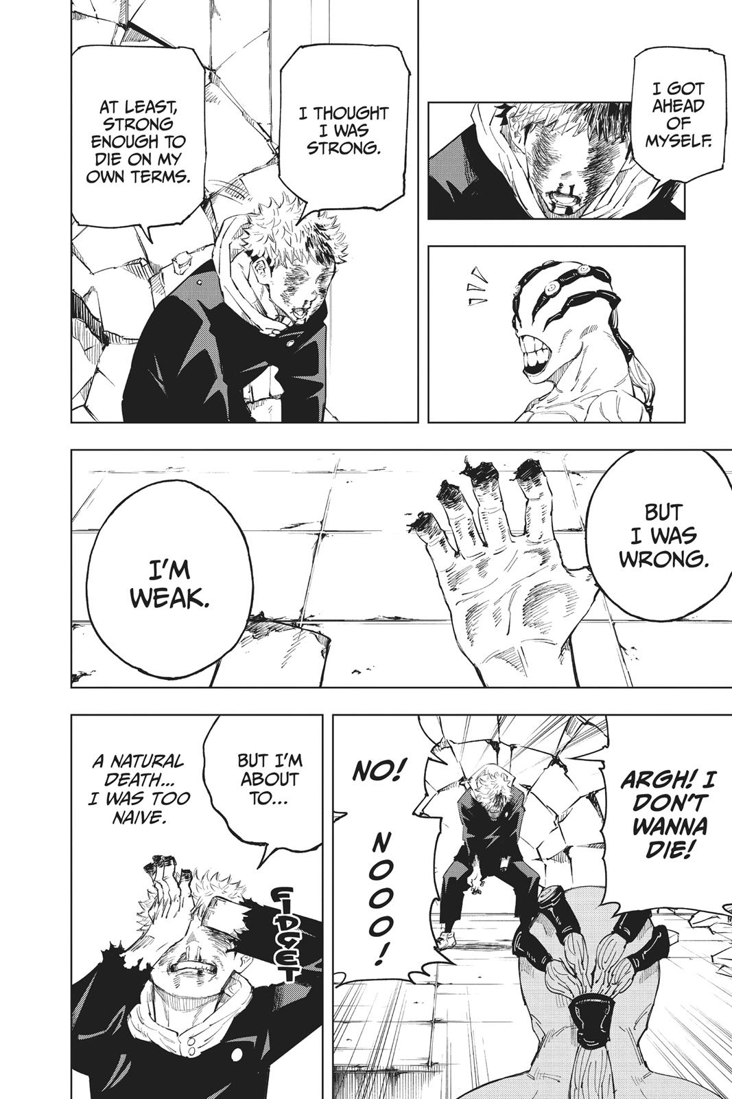 Jujutsu Kaisen Manga Chapter 7 page 15 - Fearsome Womb, Part 2 scene