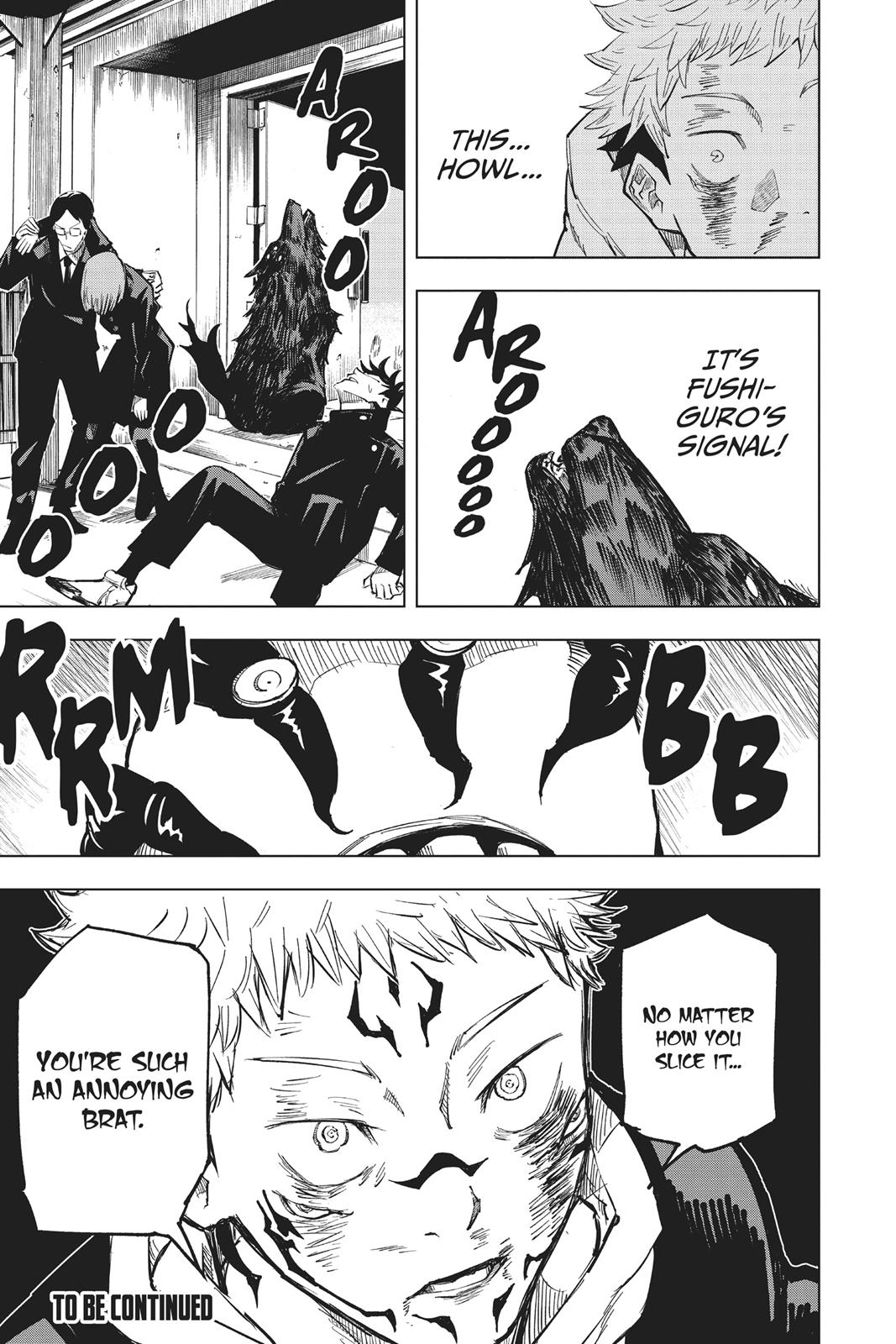 Jujutsu Kaisen Manga Chapter 7 page 18 - Fearsome Womb, Part 2 scene