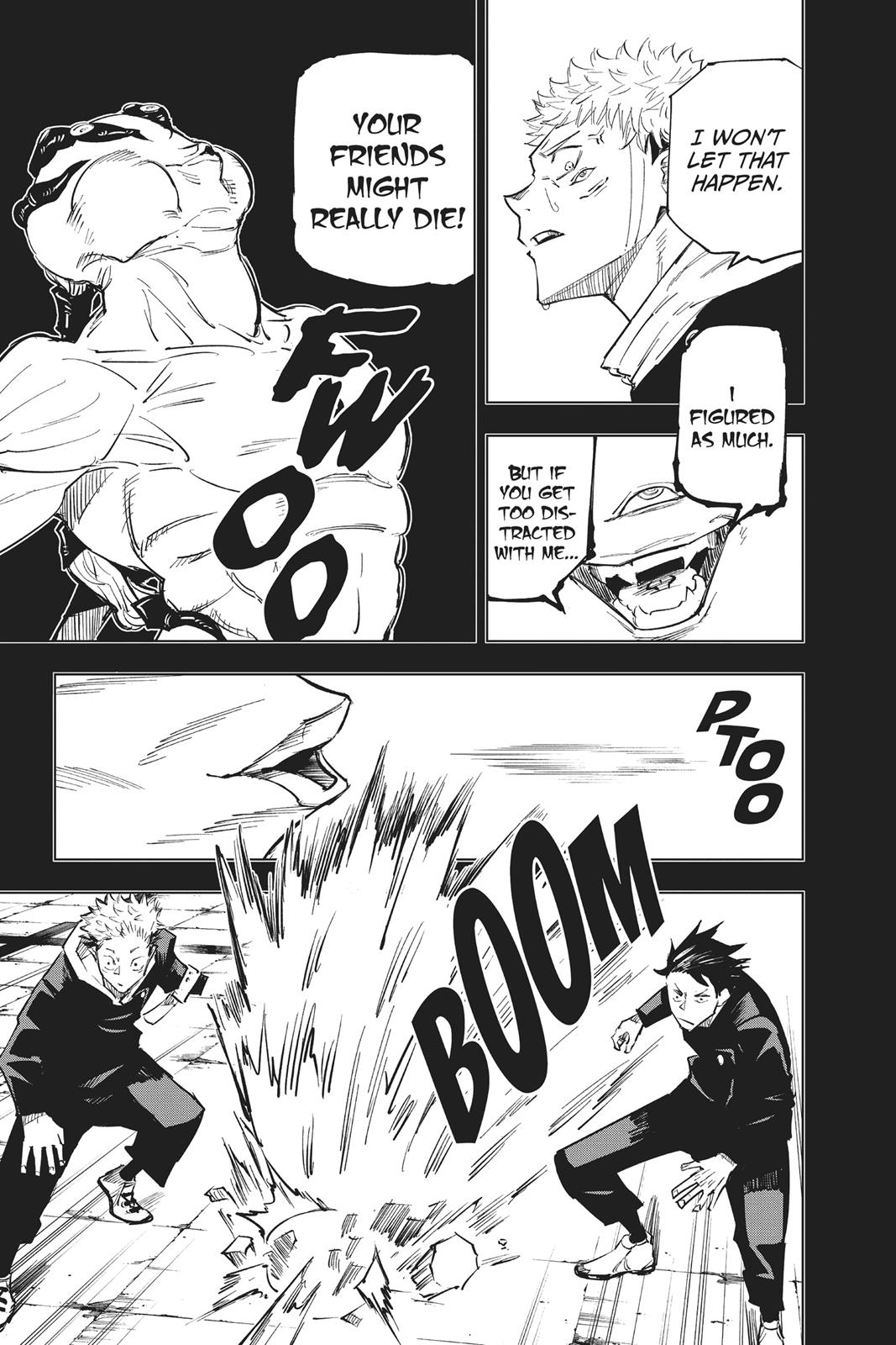 Jujutsu Kaisen Manga Chapter 7 page 4 - Fearsome Womb, Part 2 scene