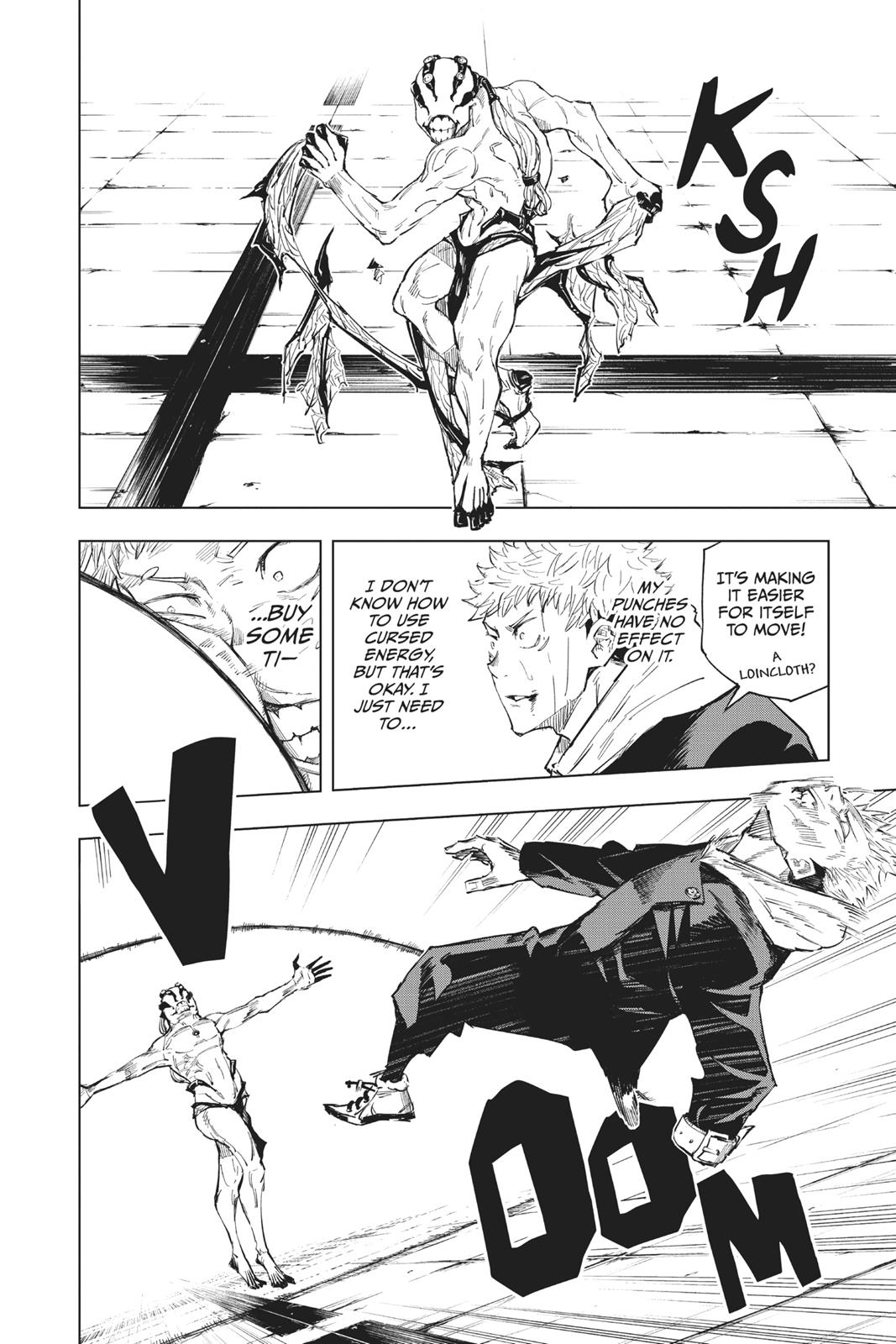 Jujutsu Kaisen Manga Chapter 7 page 7 - Fearsome Womb, Part 2 scene