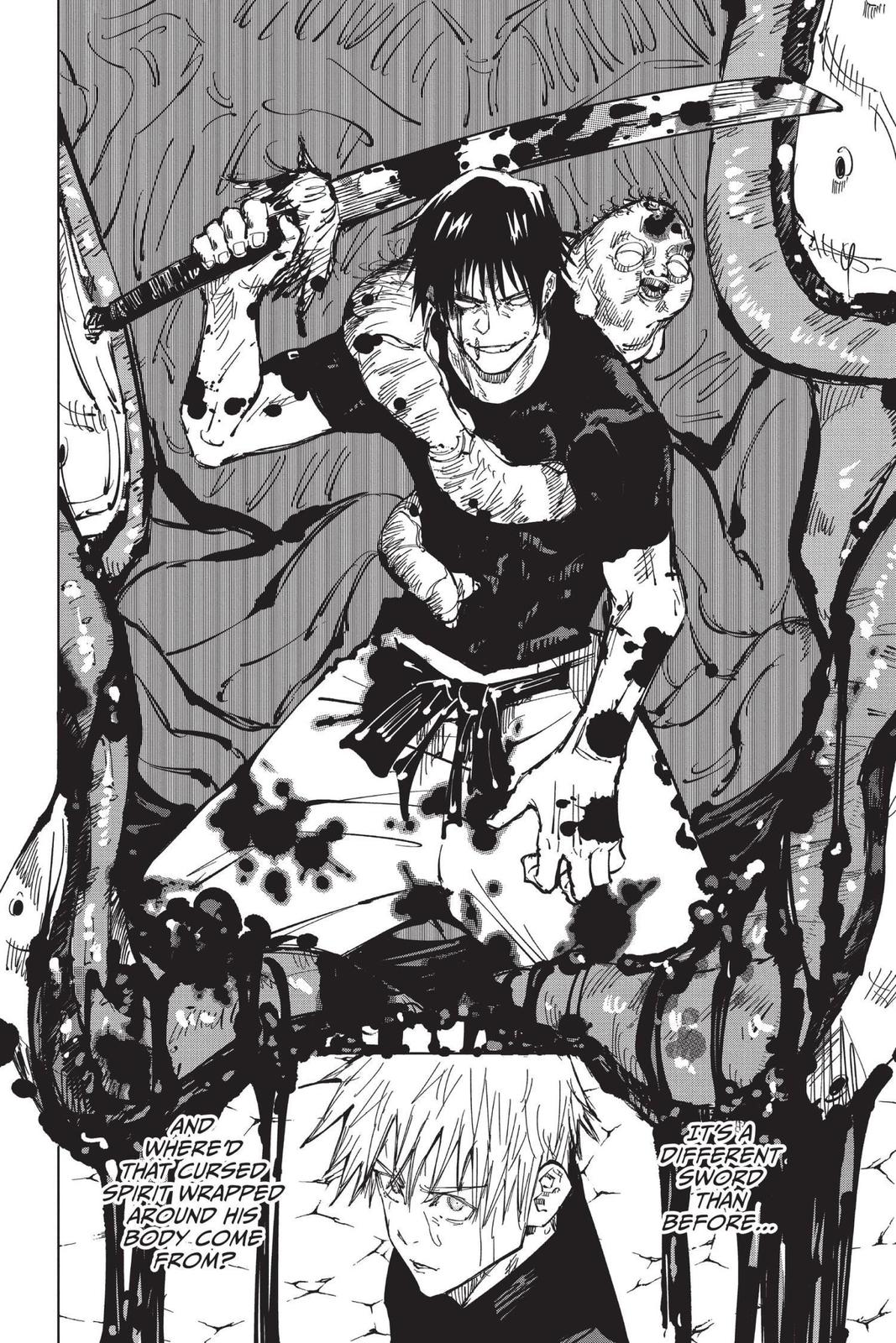 Jujutsu Kaisen Manga Chapter 71 page 12 - Hidden Inventory, Part 7 scene