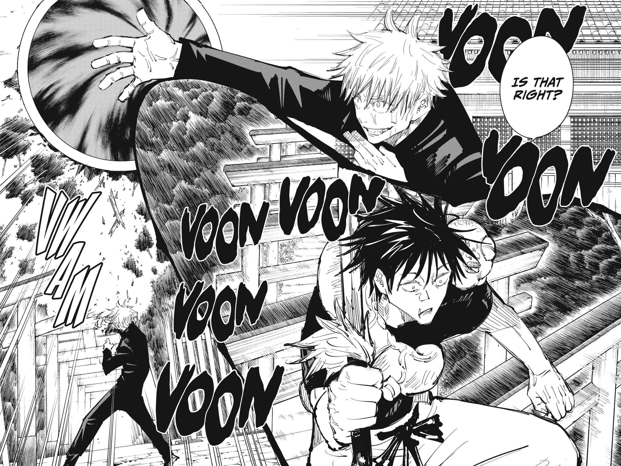 Jujutsu Kaisen Manga Chapter 71 page 14 - Hidden Inventory, Part 7 scene