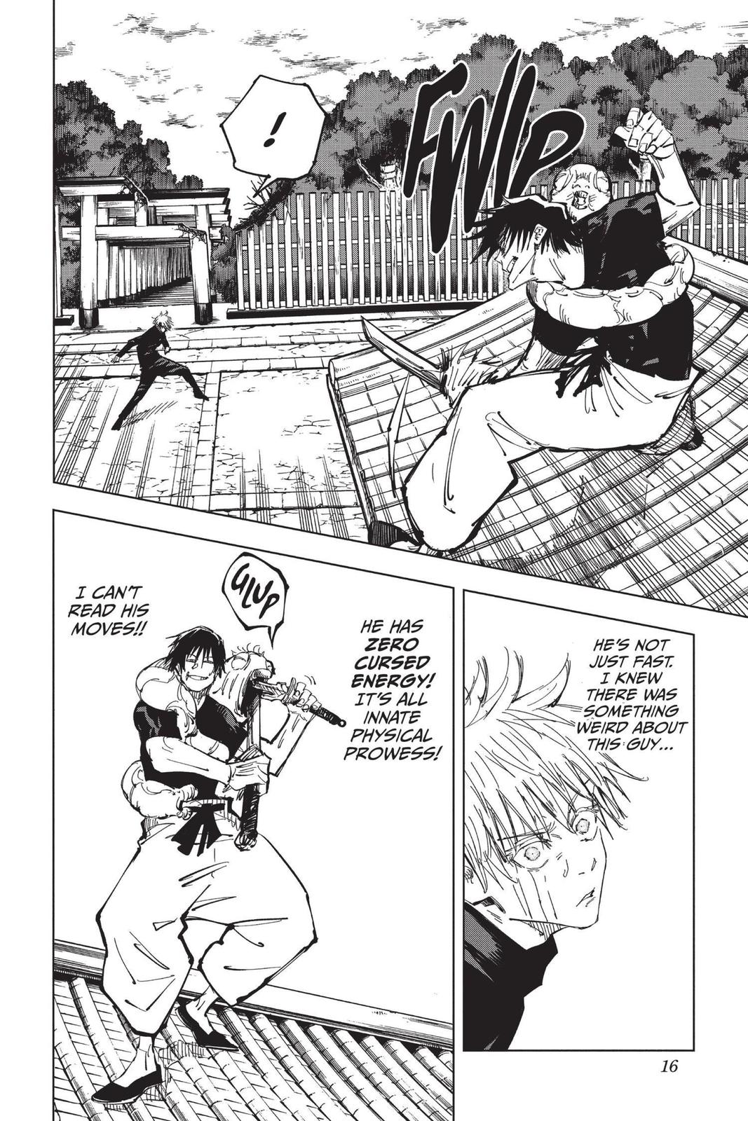 Jujutsu Kaisen Manga Chapter 71 page 15 - Hidden Inventory, Part 7 scene