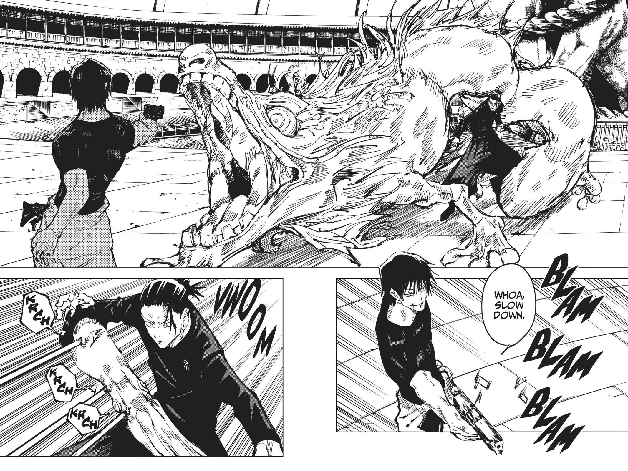 Jujutsu Kaisen Manga Chapter 73 page 2 - Hidden Inventory, Part 9 scene