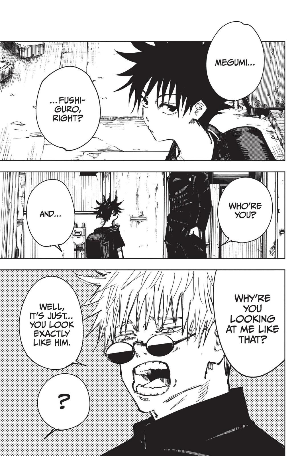 Jujutsu Kaisen Manga Chapter 78 page 19 - Premature Death, Part 3 scene