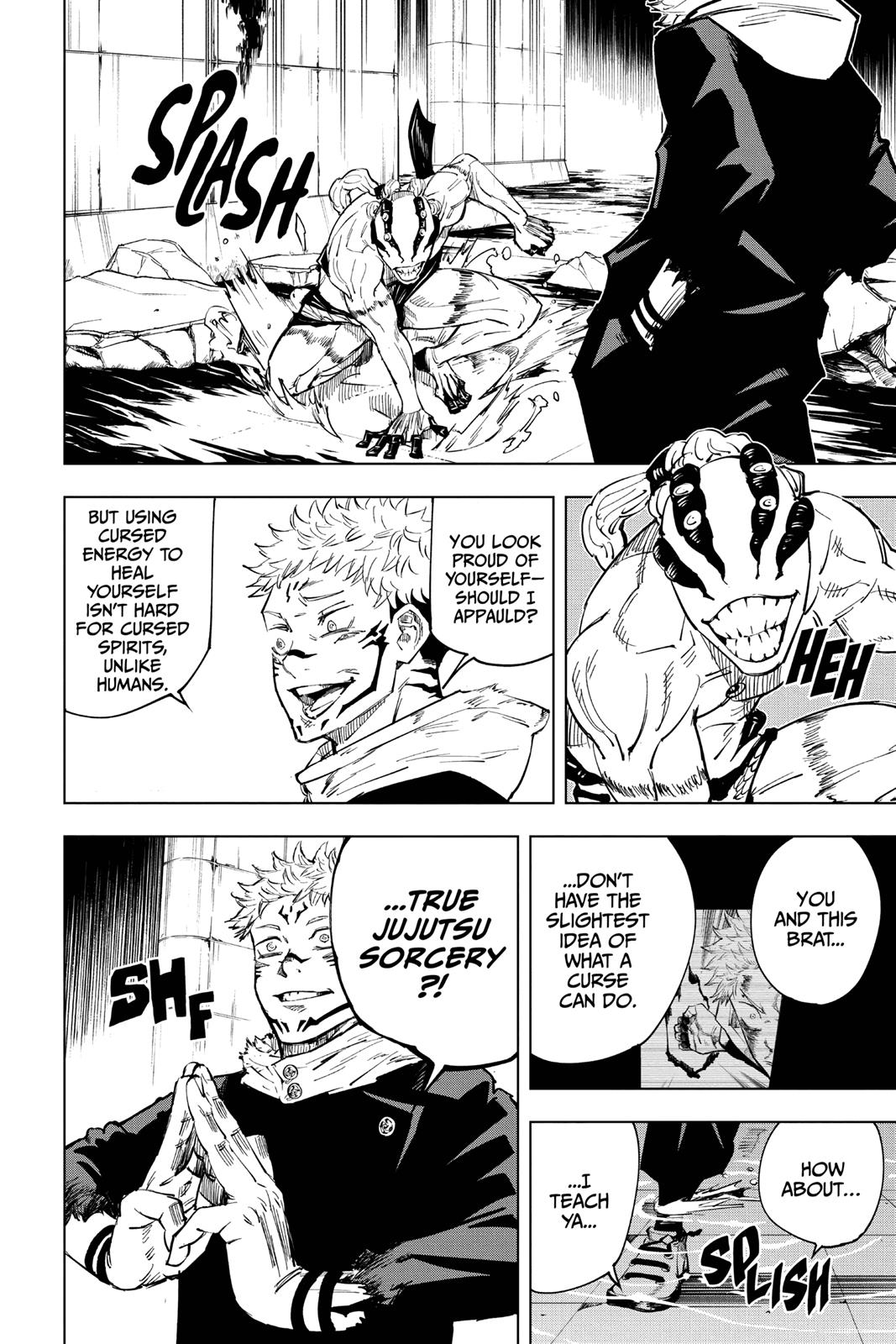 Jujutsu Kaisen Manga Chapter 8 page 18 - Fearsome Womb, Part 3 scene