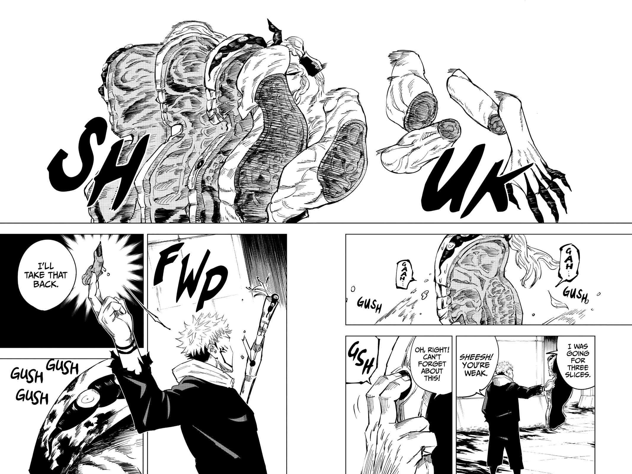 Jujutsu Kaisen Manga Chapter 8 page 20 - Fearsome Womb, Part 3 scene