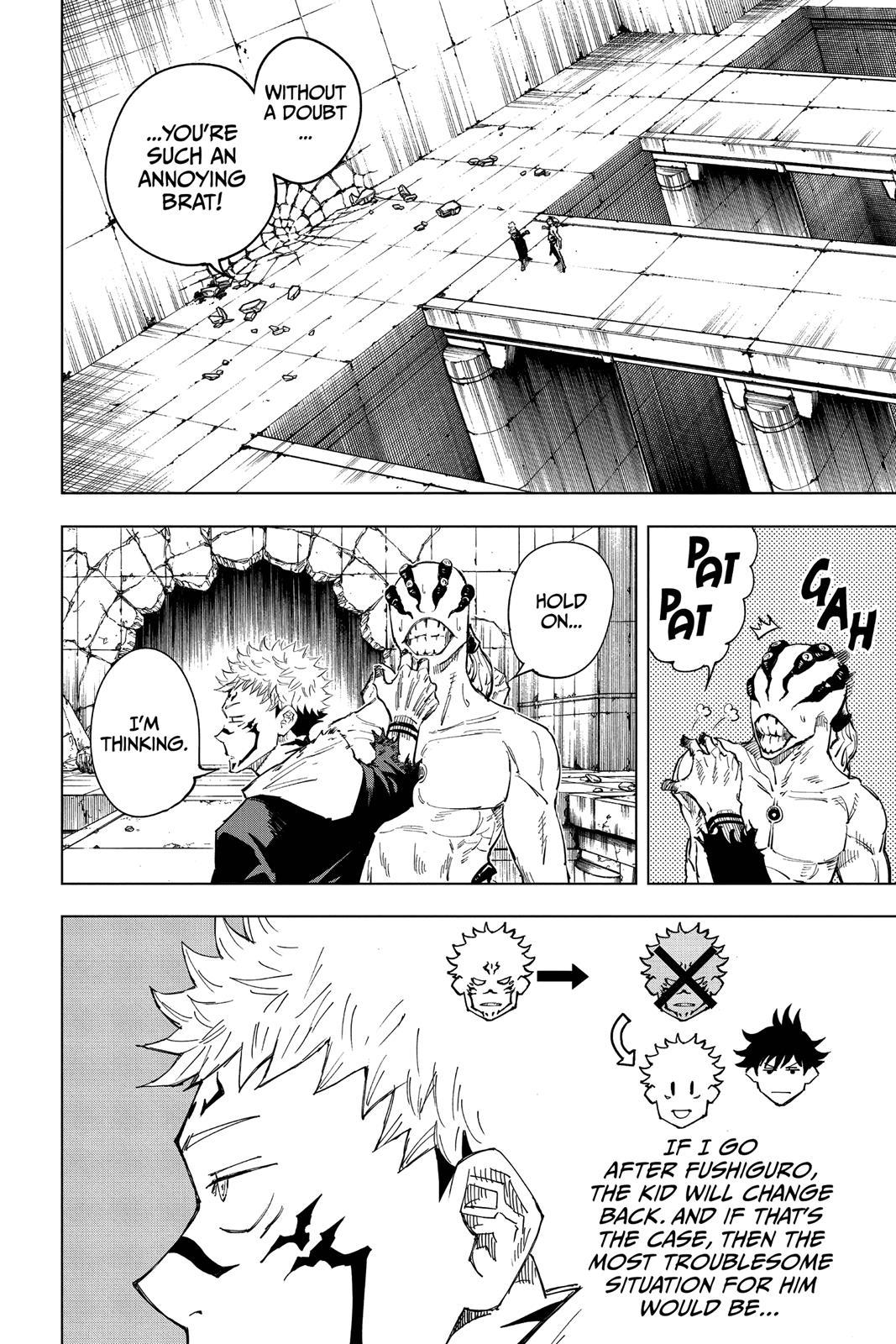 Jujutsu Kaisen Manga Chapter 8 page 8 - Fearsome Womb, Part 3 scene