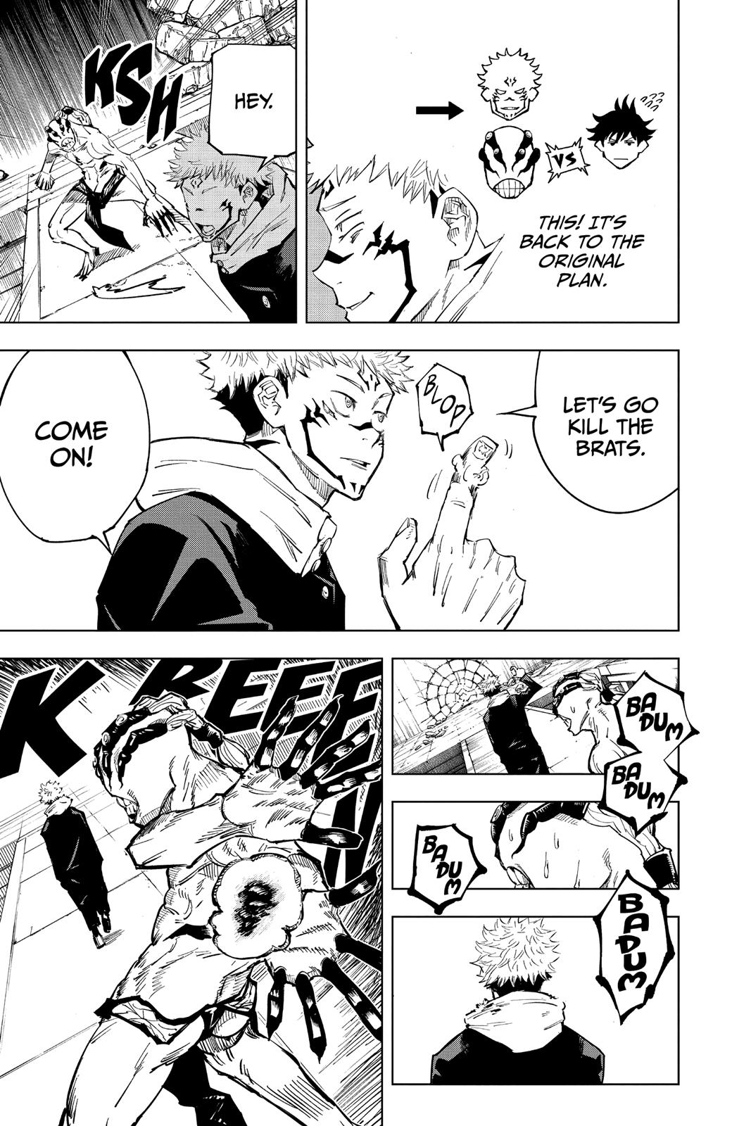 Jujutsu Kaisen Manga Chapter 8 page 9 - Fearsome Womb, Part 3 scene
