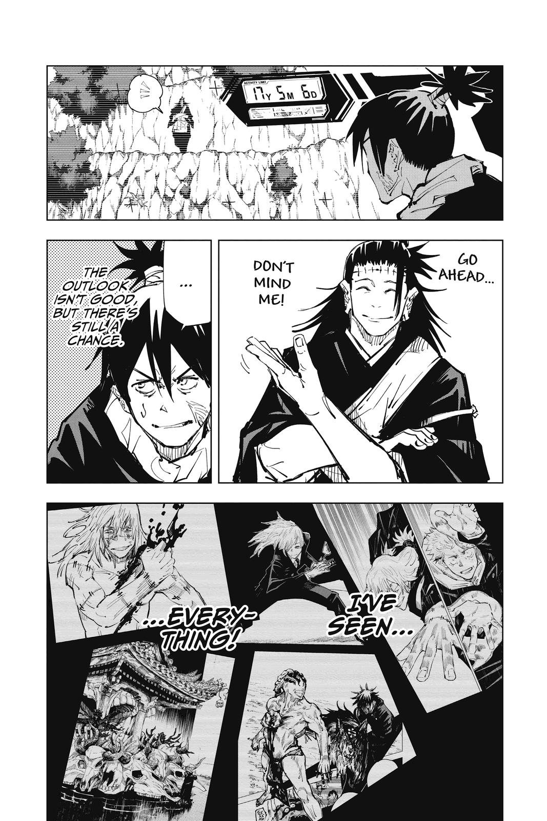 Jujutsu Kaisen Manga Chapter 80 page 15 - Evening Festival scene