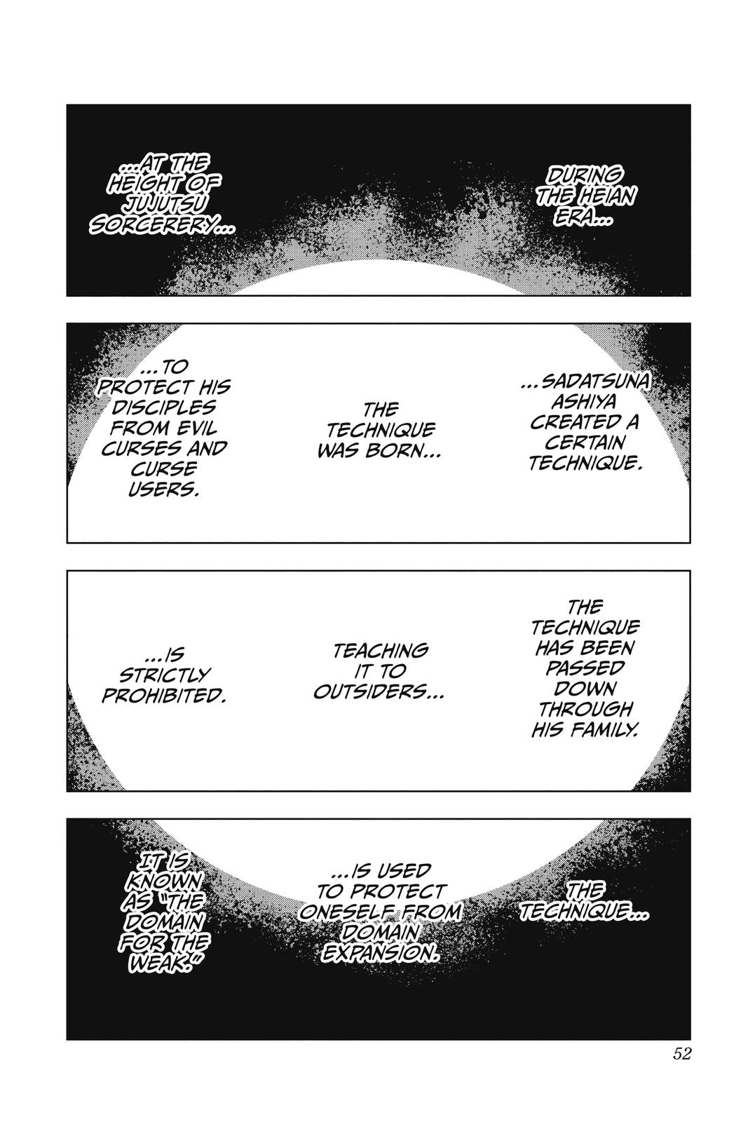 Jujutsu Kaisen Manga Chapter 82 page 6 - Evening Festival, Part 3 scene