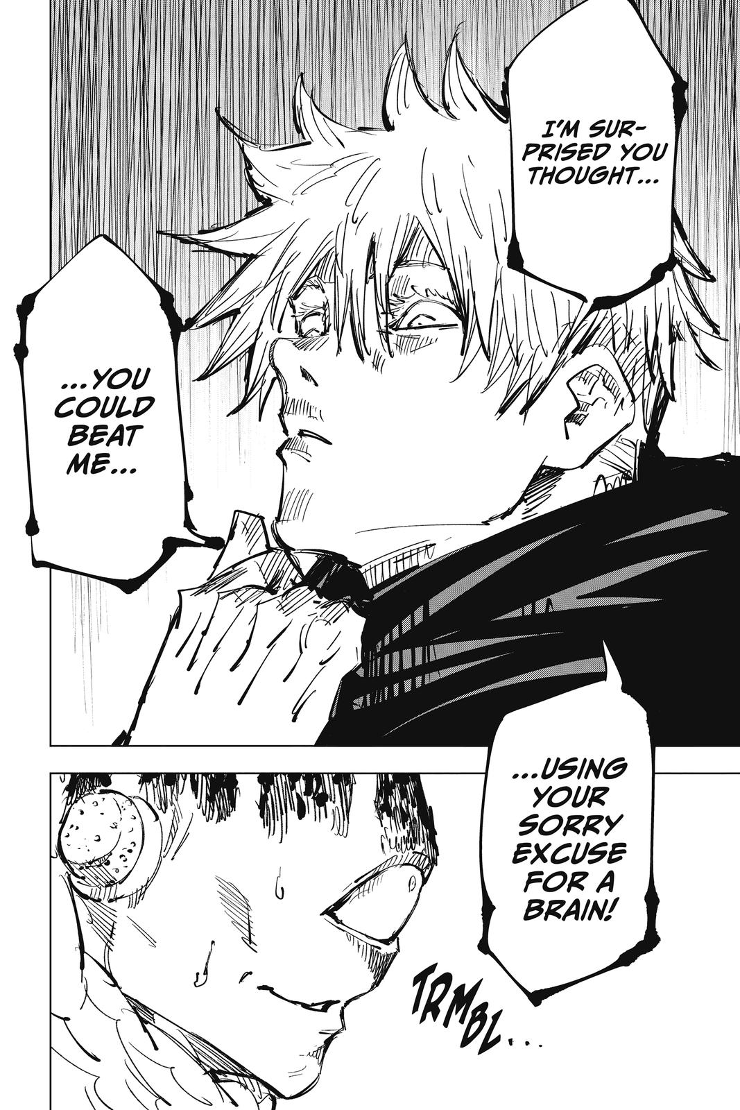 Jujutsu Kaisen Manga Chapter 84 page 16 - The Shibuya Incident, Part 2 scene
